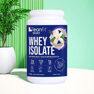 加拿大 LEANFIT Sport WHEY ISOLATE 乳清分离蛋白粉 无麸质 零糖