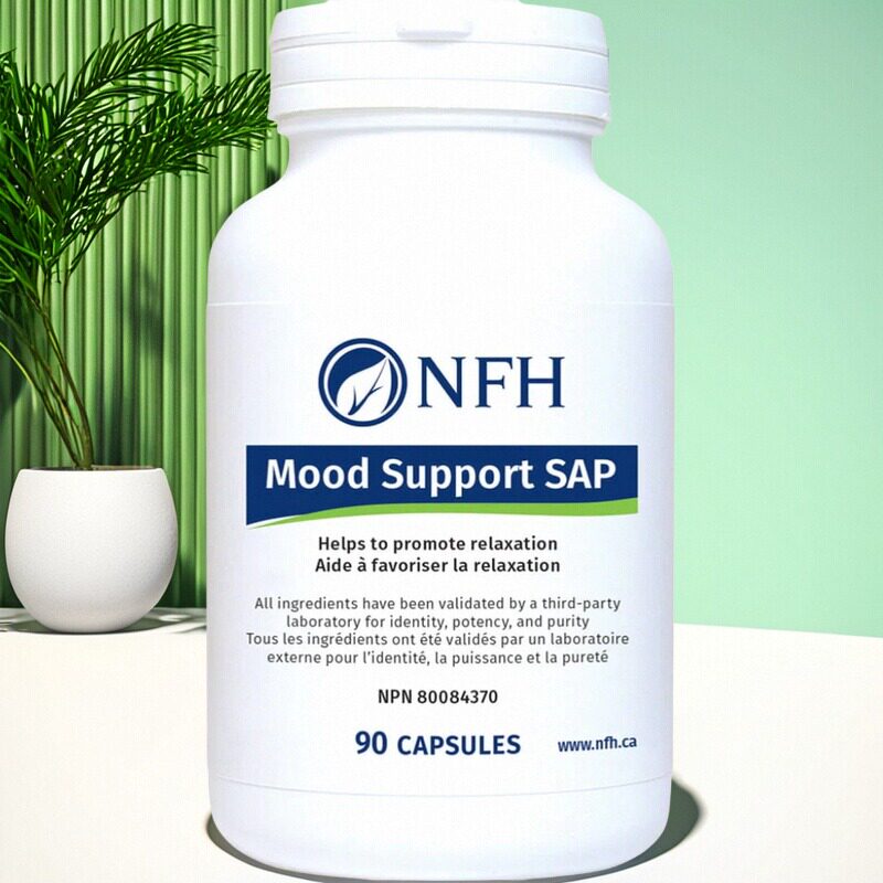 加拿大 NFH Mood Support SAP 情绪平衡支持 缓解紧张 对抗压力