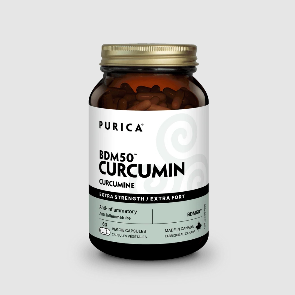 现货 加拿大 Purica Curcumin BDM50 医用级 姜黄素 60粒