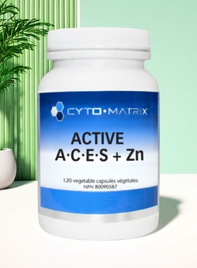 加拿大CytoMatrix Active ACES + Zn 活性维生素ACE 男性健康支持