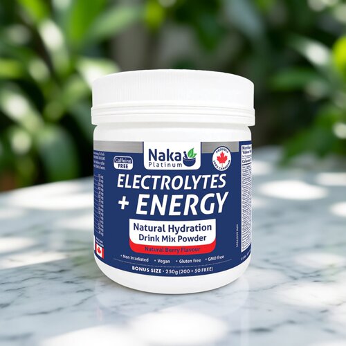 现货 加拿大 Naka Electrolytes + Energy 电解质平衡 天然补水