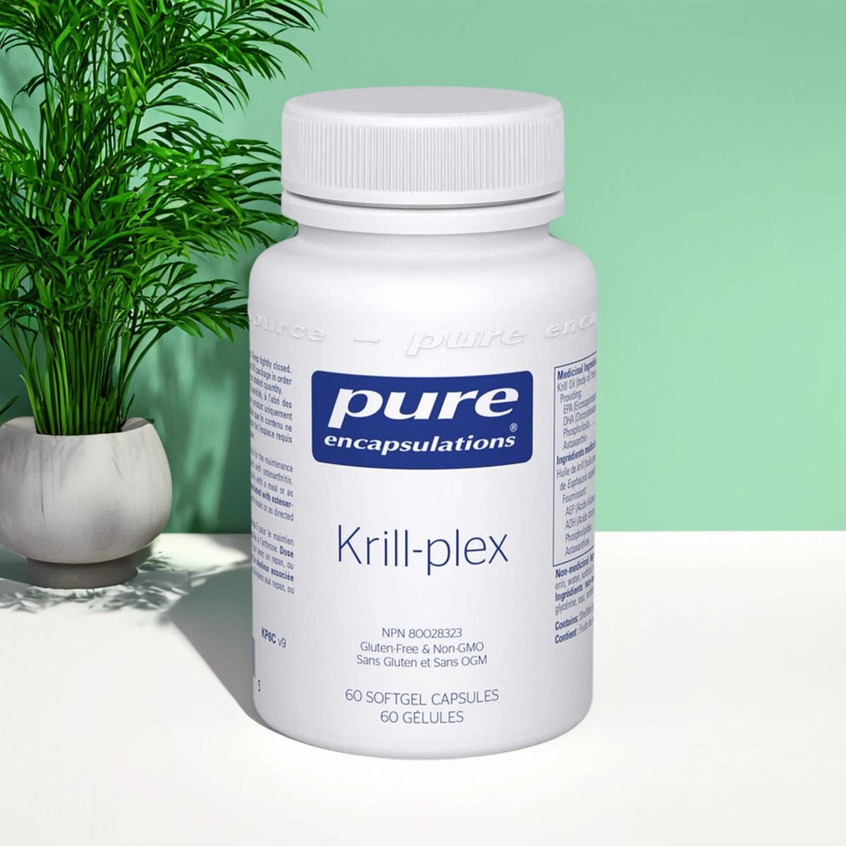 加拿大 Pure Krill-plex 磷虾油 天然omega-3 冷提取 关节舒适度