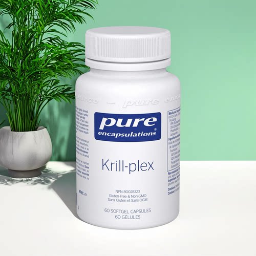 加拿大 Pure Krill-plex 磷虾油 天然omega-3 冷提取 关节舒适度