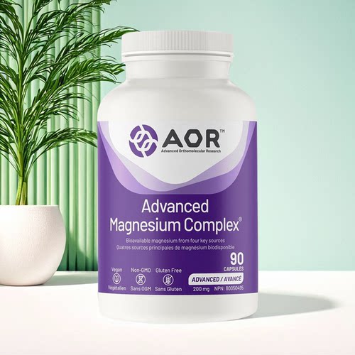 加拿大 AOR Advanced Magnesium Complex 复合镁营养胶囊 200mg