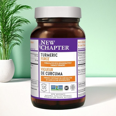 加拿大 New Chapter Turmeric Force 姜黄补充剂 超临界有机姜黄