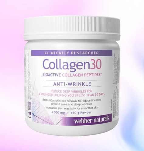 现货 加拿大Webber Naturals Collagen30伟博 生物活性胶原蛋白肽