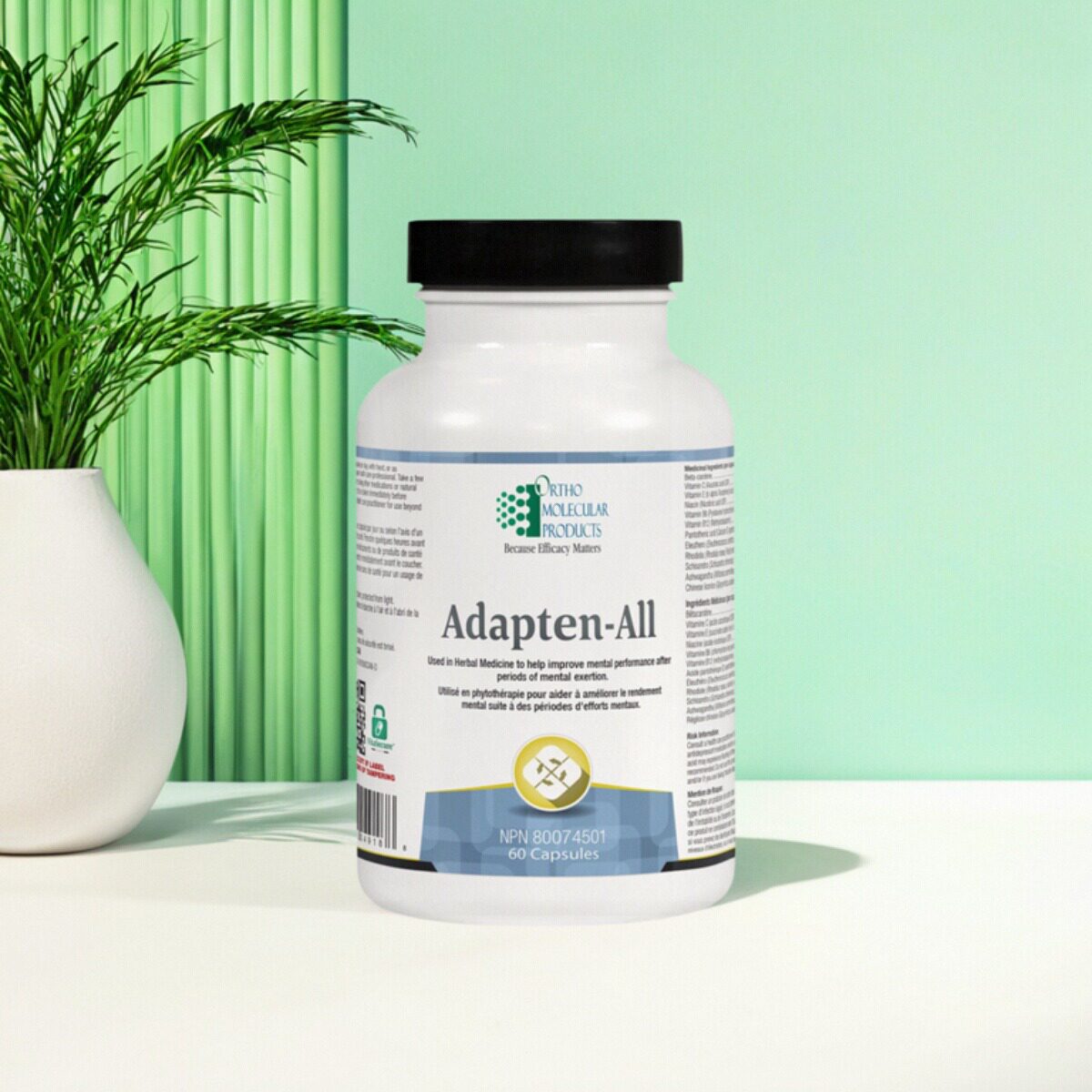 加拿大 Ortho Molecular Products Adapten-All 肾上腺功能营养素
