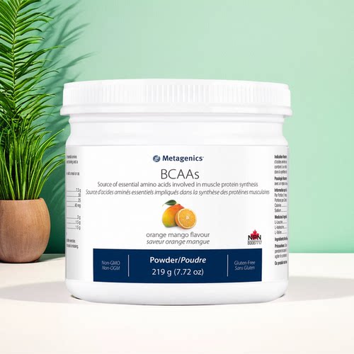 加拿大Metagenics 麦特金尼斯 BCAAs 支链氨基酸粉 运动支持