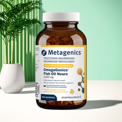 Metagenics麦特金尼斯 OmegaGenics Neuro 1000 高DHA TG大脑支持