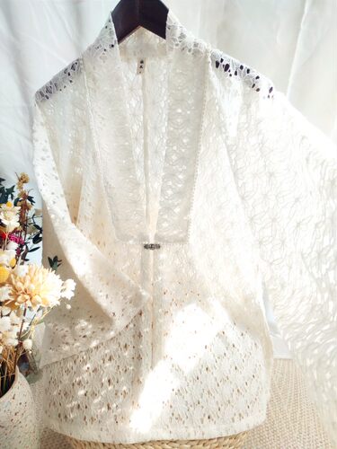 楠风馆原创新品 明制珍珠对襟半袖蕾丝衫 汉服夏季女日常汉元素