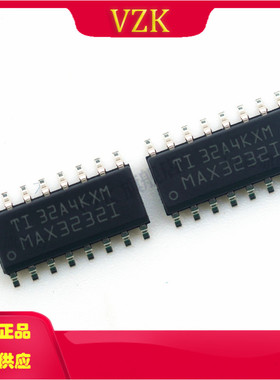 MAX3232ID 封装 SOIC-16 RS232芯片线路驱动器和接收器集成电路IC