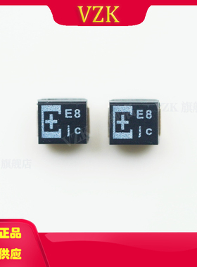 6TPE150MAZB丝印E8  JC封装SMD钽电容电容器 钽 - 聚合物电容器