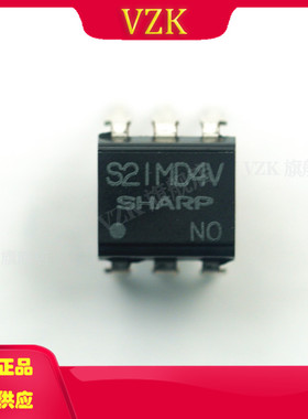 S21MD4V 光耦隔离器 DIP-6 内置过零电路高抗噪音型可控硅耦合器