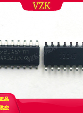 MAX3232CDR 封装 SOP-16 RS-232 线路驱动器和接收器 集成电路IC
