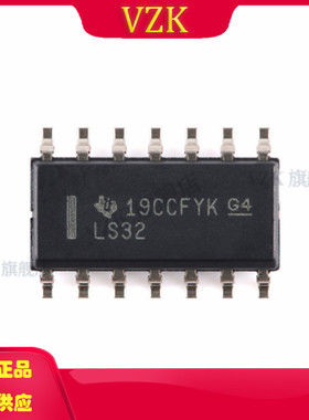SN74LS32DR 封装SOIC-14 4.75V~5.25V芯片 逻辑门和反相器 8mA