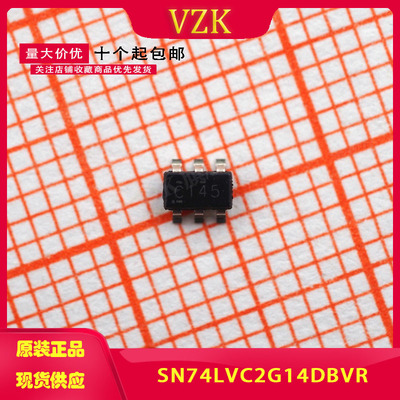 SN74LVC2G14DBVR SOT23-6 丝印C145 触发反相器IC 下单咨询