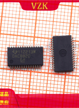 DAC8820ICDBG4 丝印DAC8820 封装 SSOP-28 数模转换芯片DAC