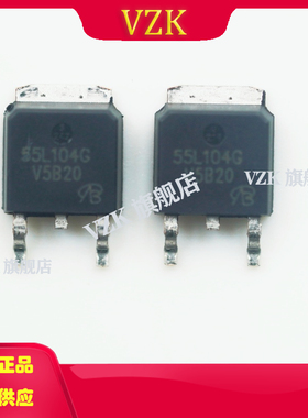 NTD3055L104T4G-VB丝印55L104G封装TO-252场效应管(MOSFET)