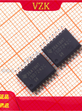 ISO7242CDW 封装 SOIC-16 数字隔离器 隔离器  集成电路IC芯片