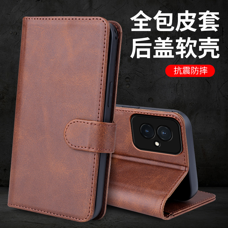 适用于华为荣耀100手机壳新款防摔荣耀100pro保护套全包翻盖MAA一AN00磁吸插卡AN10皮套por高档商务男女外壳