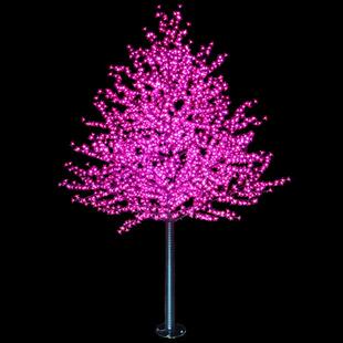 仿真桃花树灯樱花树灯婚庆装饰花树彩灯景观工程防水LED发光树灯