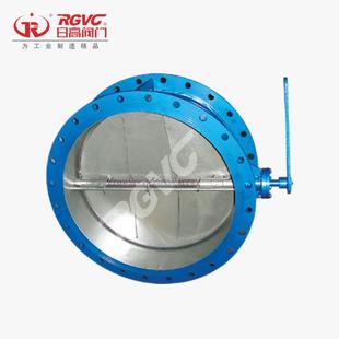 厂家供应烟气风道阀门调节蝶阀QH47X止回DN100~1400现货涡轮