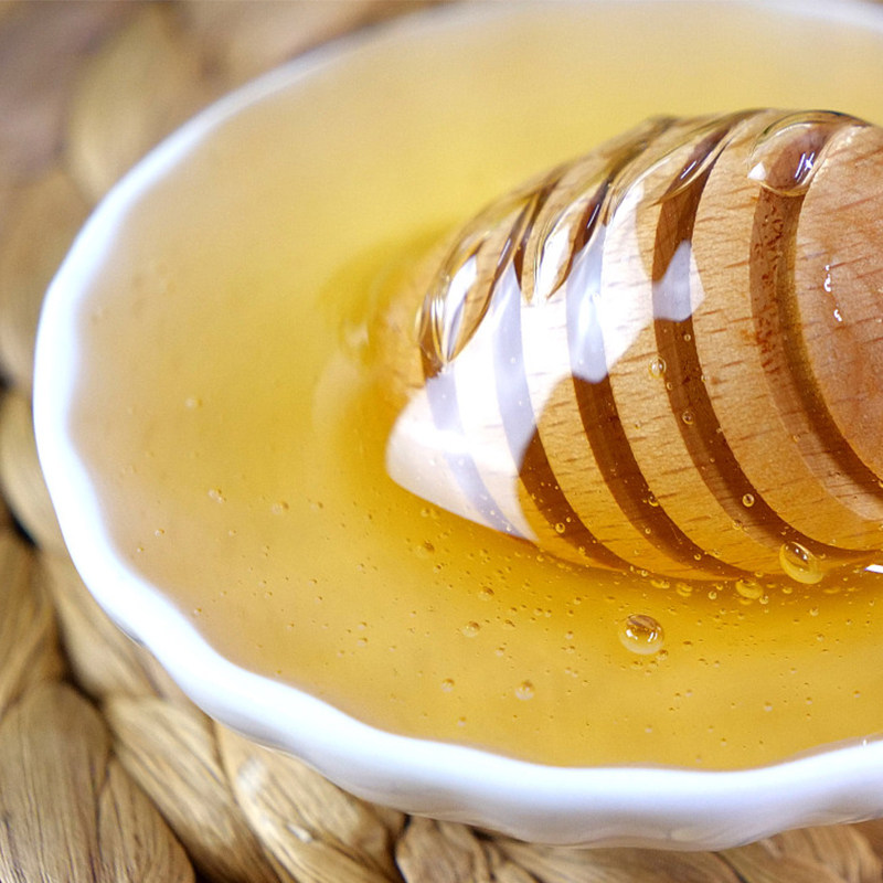 洋槐花蜂蜜正品天然野生土农家自产深山正品便携挤压枣花百花峰蜜