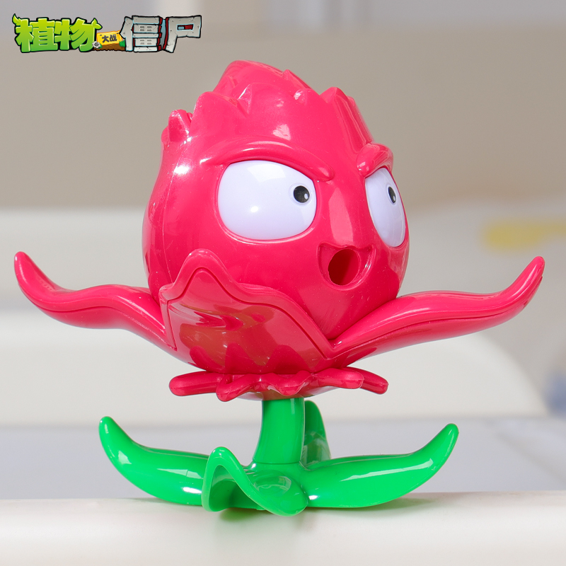 植物大战僵尸2单个散装的红针花射手男孩植物大战僵玩具手办模型