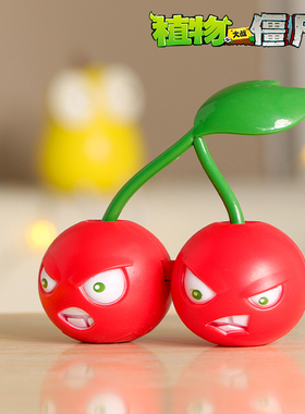 单个樱桃炸弹可发射戴夫黑暗巨人boss的植物大战僵尸玩具正版男孩