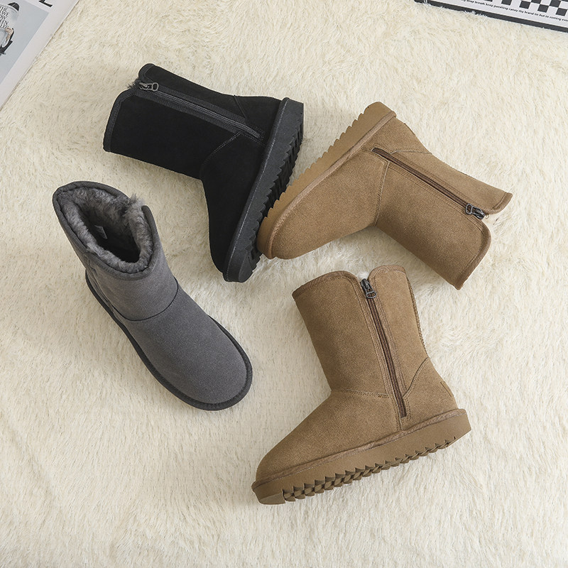 雪地靴女2025新款冬季加绒棉鞋