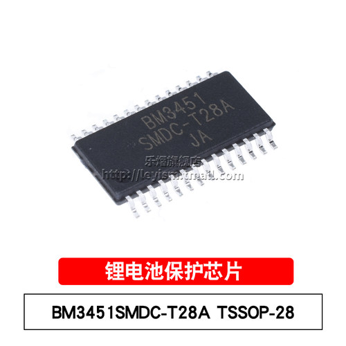 乐熠 原装 BM3451SMDC-T28A TSSOP-28 BM3451 锂电池保护芯片IC