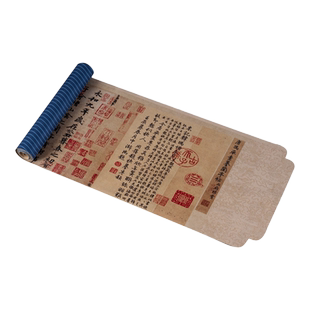 千里江山瑞鹤图五牛图兰亭序茶席麂皮绒中式防水茶旗 清仓捡漏