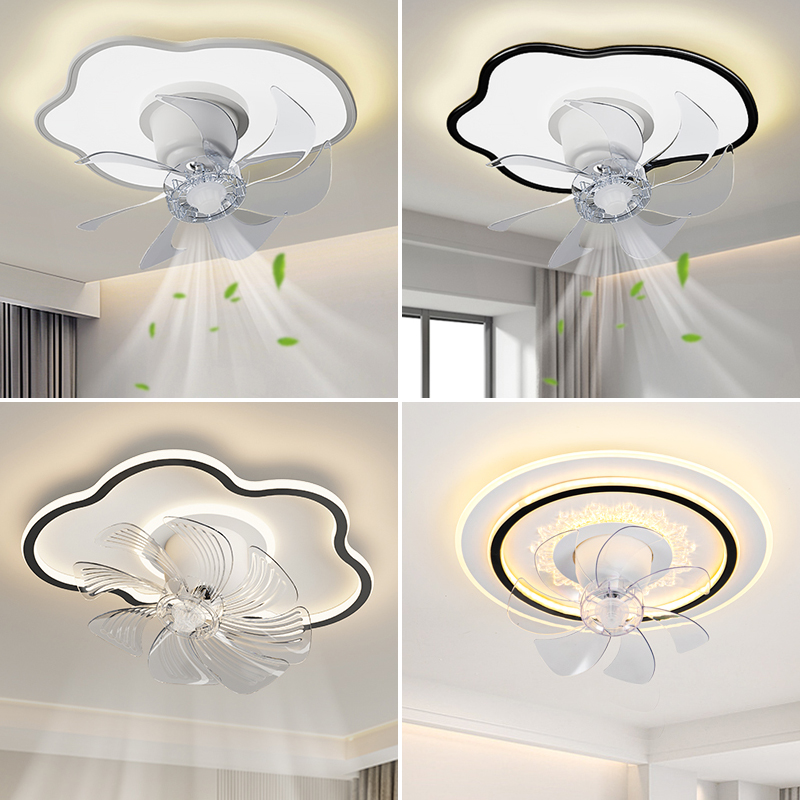 卧室吸顶风扇灯现代简约