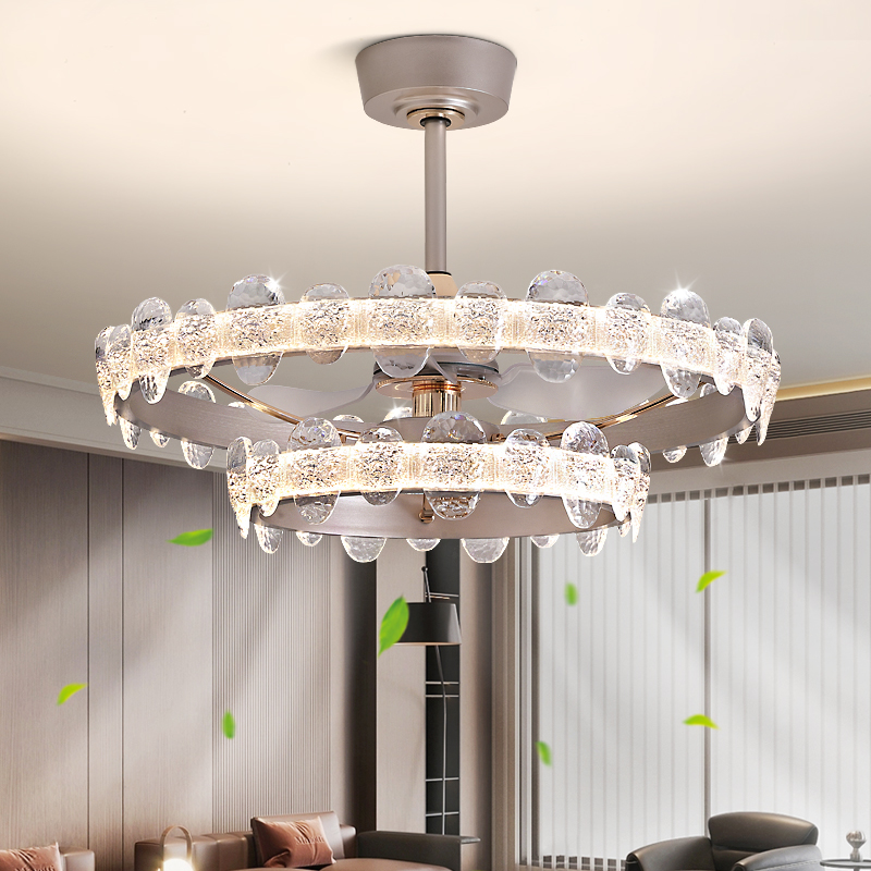 客厅风扇灯现代简约轻奢家用