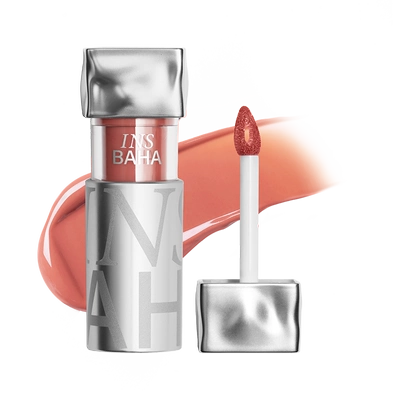 INSBAHA原色波塔波浪唇釉唇霜口红唇蜜不易粘杯显白水光裸色