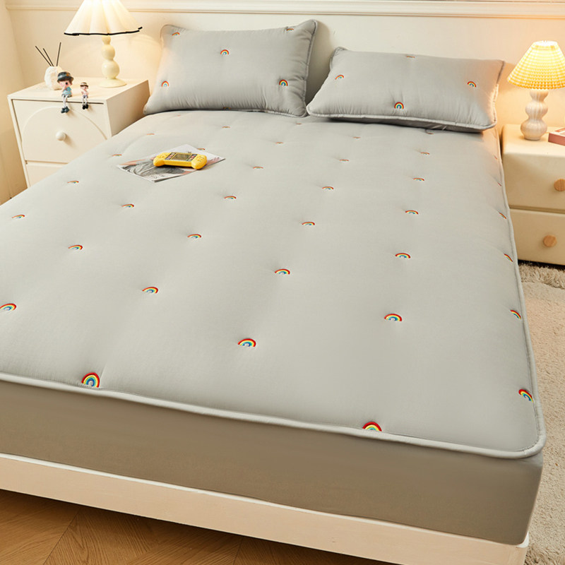 夹棉床笠加厚防尘套全包防滑席梦思床垫保护罩冬,床上用品,床笠,淘宝优惠券,粉丝福利购,淘宝优惠卷