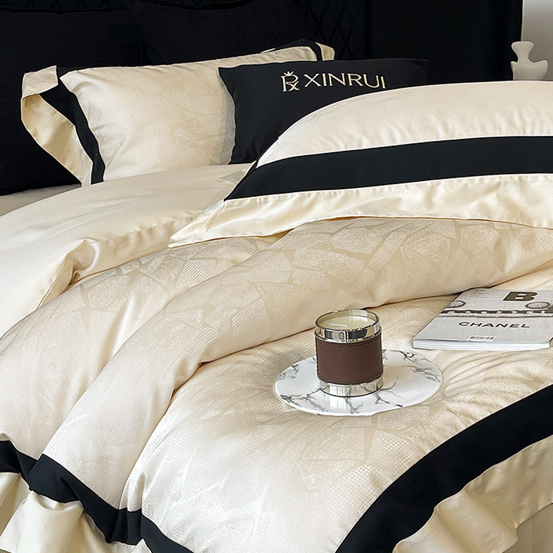 轻奢AB版天丝长绒棉套件