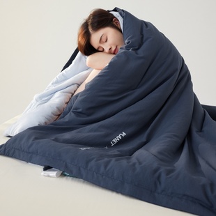 ROLAND LIVE酣睡星球双层控温被懒人被可水洗四季被加厚保暖冬被