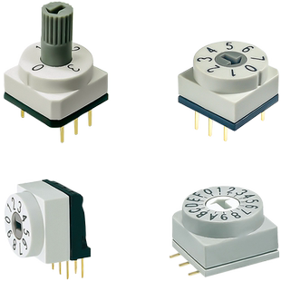 韩国进口旋转编码开关数字插件档位调节 4 6 8 10 16多种档位选择