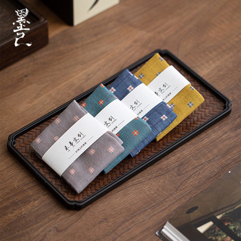 墨己茶巾防烫隔热小清新茶布吸水图片