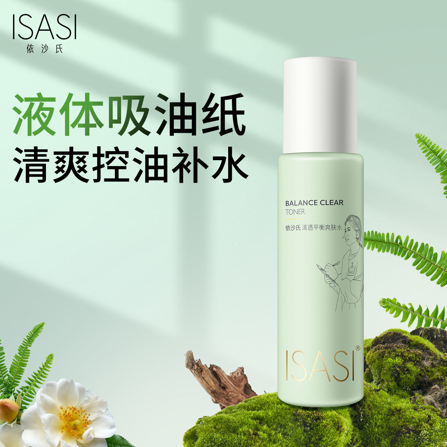 依沙氏清透平衡爽肤水补水保湿控油收缩毛孔湿敷化妆水油皮,美容护肤/美体/精油,化妆水/爽肤水,淘宝优惠券,粉丝福利购,淘宝优惠卷