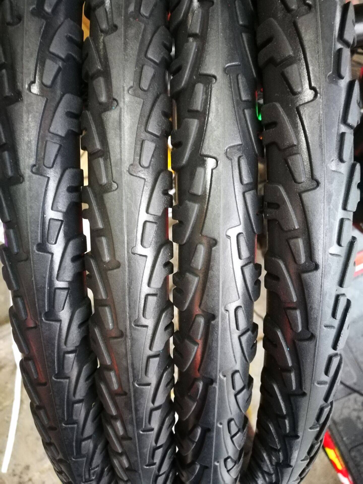 26寸山地车实心胎自行车轮胎免充气三轮车胎26x1.95/2.125/1.