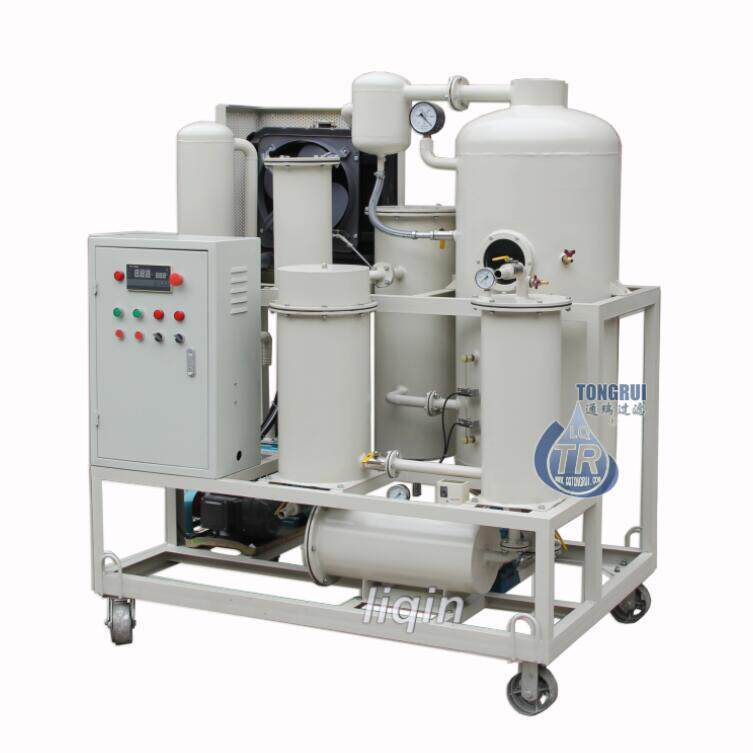 提高机床润滑液压系统中机械油清洁度的ZJD脱水过滤真空净油机