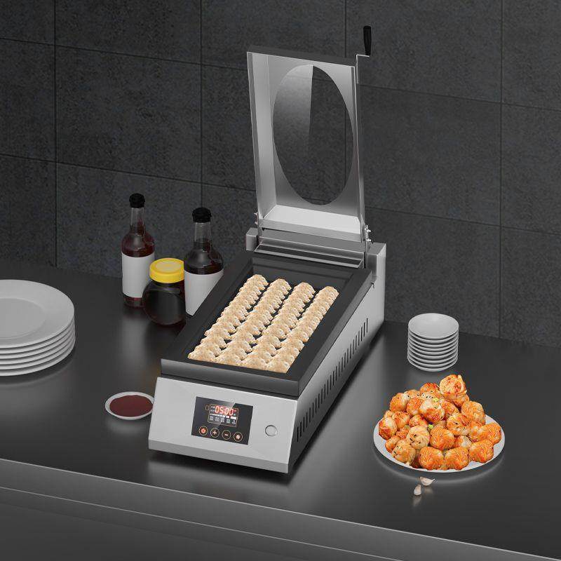 商用电加热煎包炉全自动锅贴机早餐店煎饺神器大容量煎饺机,清洗/食品/商业设备,其他食品加工设备,淘宝优惠券,粉丝福利购,淘宝优惠卷