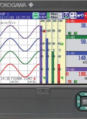 FX1002无纸记录仪温升测试仪电流电压工业记录仪