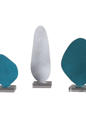 新中式风轻奢办公桌房间装饰品