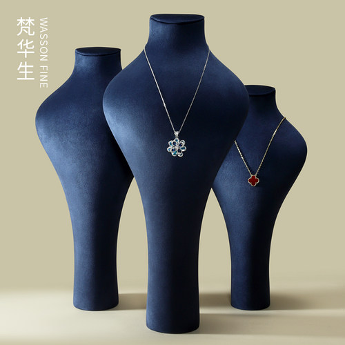 梵华生项链展示架人像脖子