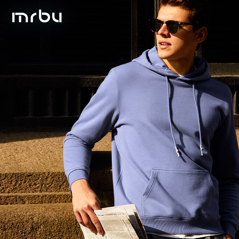 MrBu布先生抽绳连帽卫衣男款休闲长袖加厚纯棉上衣KT00973断码,男装,卫衣,淘宝优惠券,粉丝福利购,淘宝优惠卷