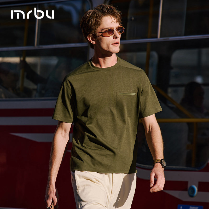 MrBu布先生短袖T恤男士新款速干