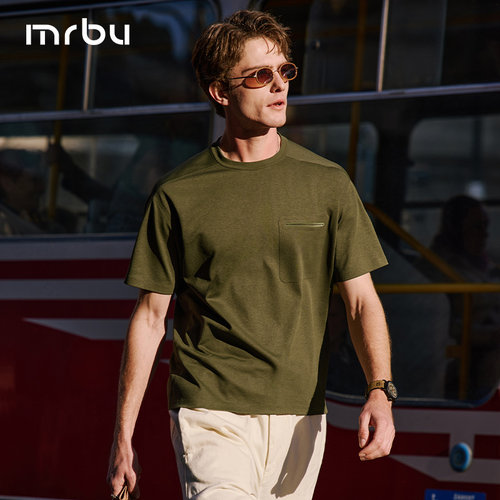 MrBu布先生短袖T恤男士新款速干